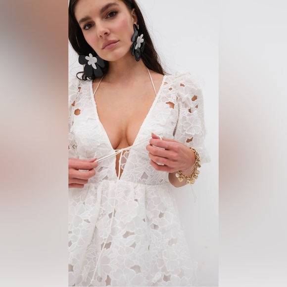 For Love and Lemons Leighton Mini Dress - Picture 2 of 7